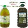 L'huile d'olive vierge Extra doux PET de 5 Litres Valdesur