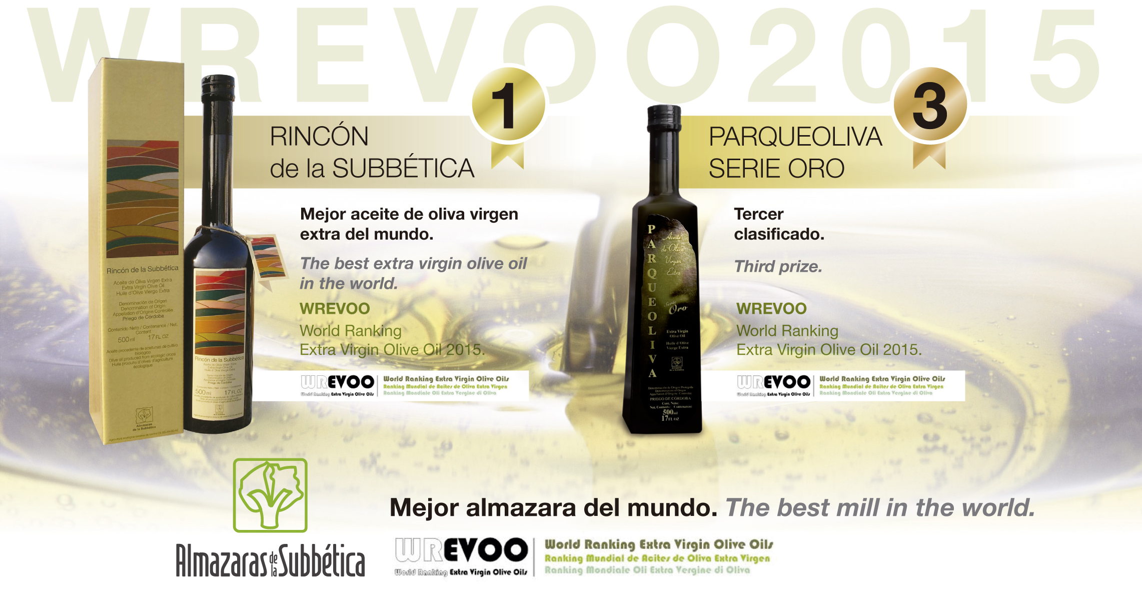 Aceite de oliva virgen extra ecológico parqueoliva bio